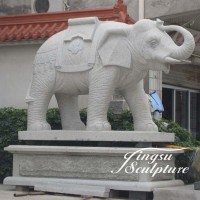 garden outdoor sculptures marble carving granite carving elephant statue