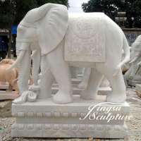 Large outdoor garden decoration life size elephant