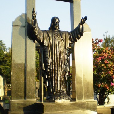 Professional Bronze Foundry famous bronze jesus prayer statue