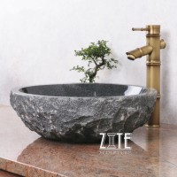 High Quality solid stone marble and granite basin