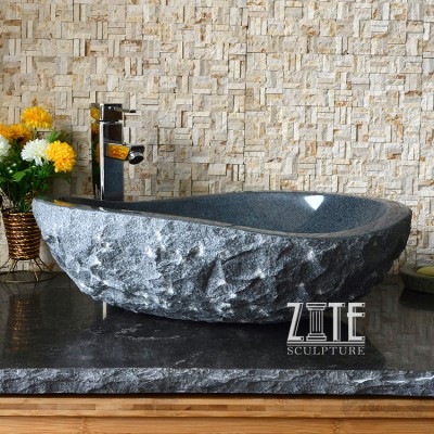 Fine Workmanship basin stone sink for garden